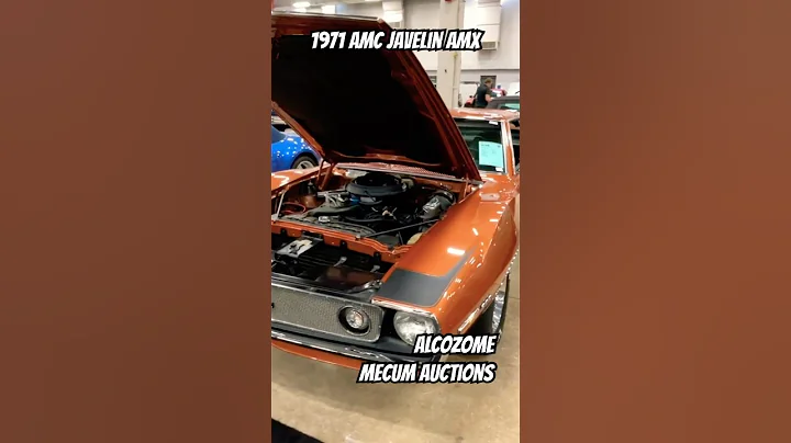 1971 Javelin ❤️😎🇺🇸 #shorts #amc #mecumauctions #classiccars #vintagecars #oldclassic #oldschool
