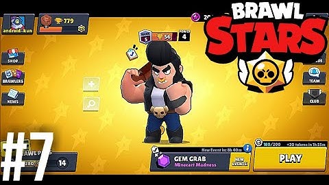 Brawl Stars - walkthrough gameplay part 7 - Bull gameplay