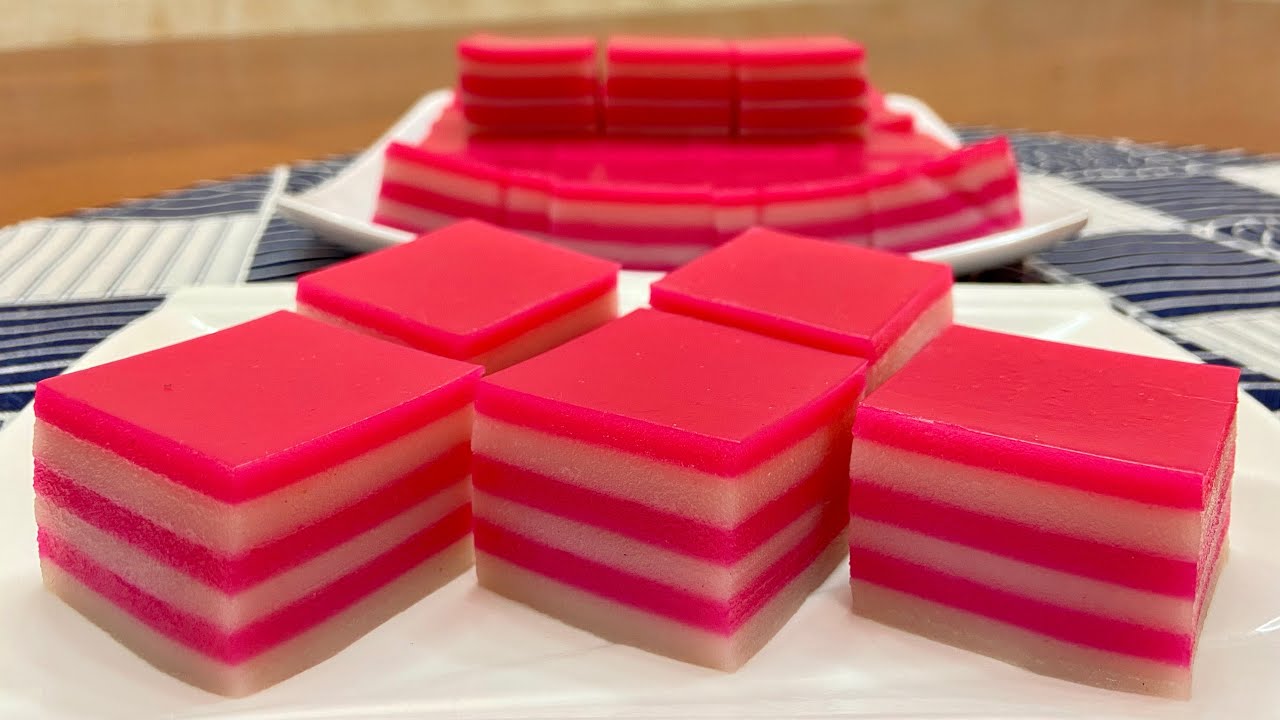 Kuih Lapis Lemak Manis Disukai Ramai | Tips Kuih Halus Dan Licin