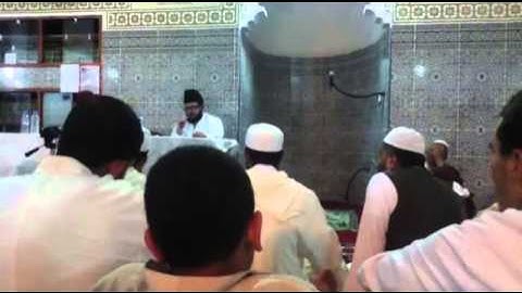 الشيخ القارئ الباكستاني محمد ابراهيم كاسي بمسجد الاخلاص بالشماعية