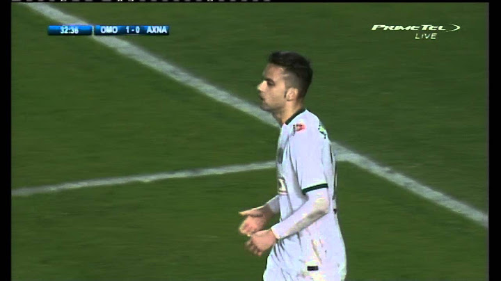 Ομόνοια - Εθνικός 2-1