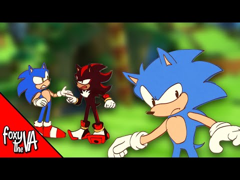 Sonic and Shadow Meet Classic - PART 1 | SONIC COMIC DUB