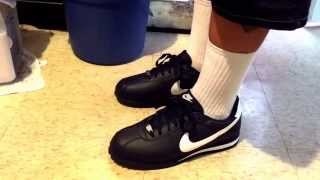nike cortez mens on feet