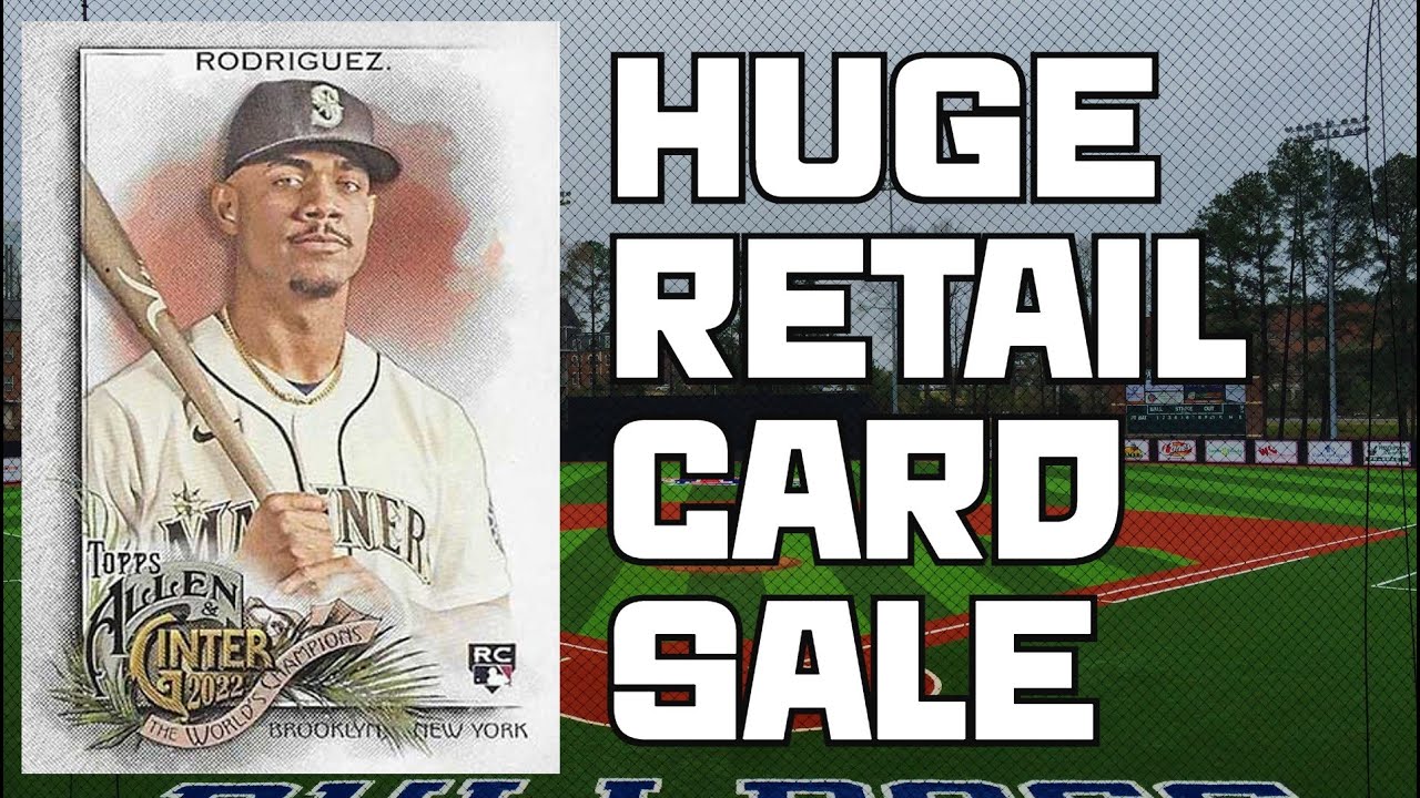 INSANE RETAIL SPORTS CARD SALE! SAVE NOW ON THE BEST TOPPS PRODUCTS