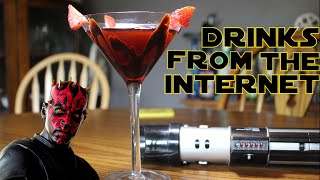 Darth Maul Martini - Star Wars - Drinks From The Internet Mini
