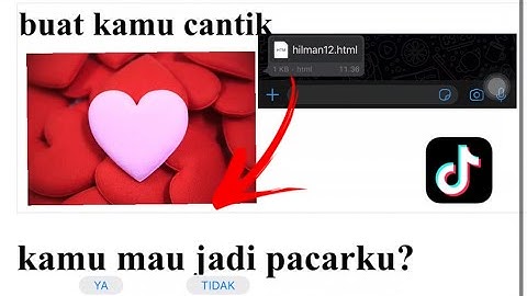 TRENDING ,Tutorial membuat script Nembak gebetan di hp android viral TikTok