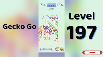 Gecko Go Level 197 Walkthrough 🦎 | Puzzle Escape Game | Safe Path Strategy & Solutions