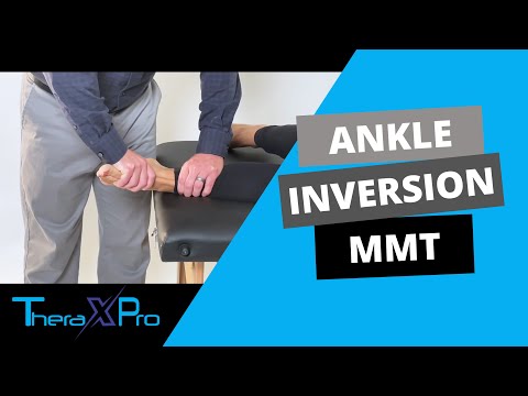 Manual Muscle Test | Ankle Inversion