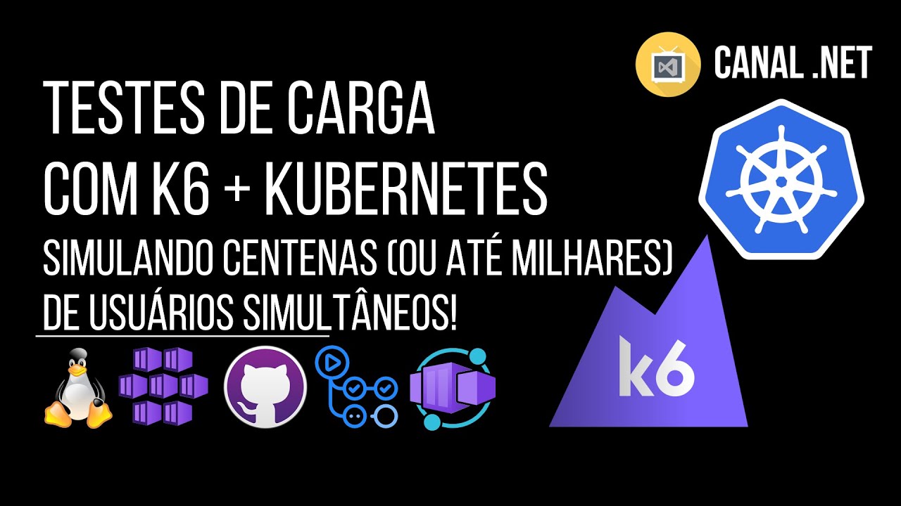 Testes de Carga com k6 + Kubernetes: simulando centenas (ou até milhares) de usuários simultâneos!