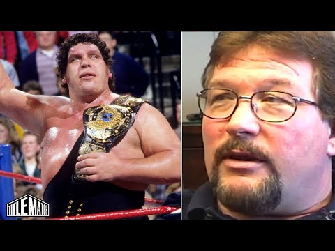 Ted Dibiase - Andre the Giant Wins the WWF Title