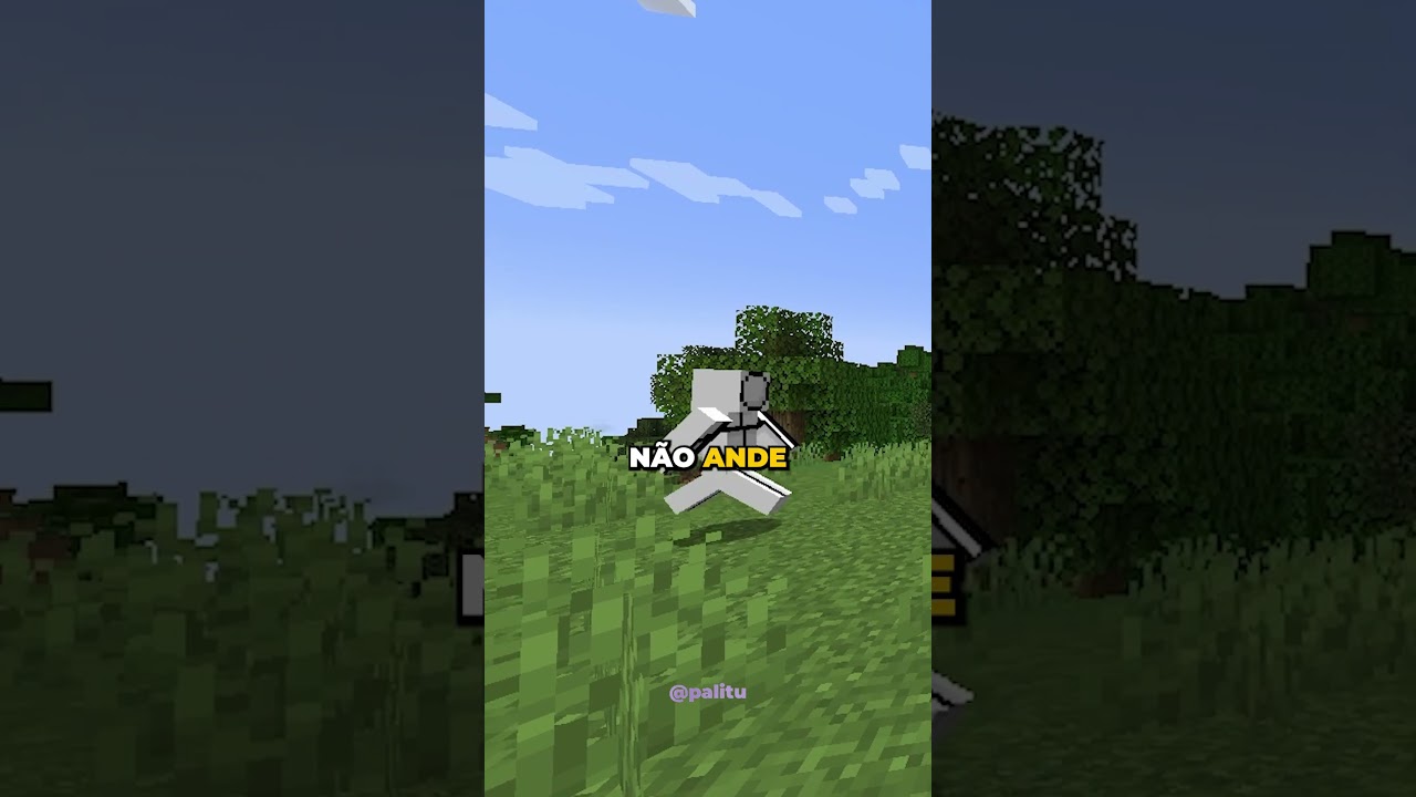 NUNCA Brinque com Ele #minecraft