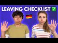 Leaving Germany for Good? [11 things to do before you go!]