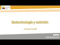 Endocrinología y nutrición