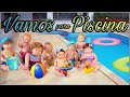 BEBÊS REBORN VÃO PRA PISCINA!