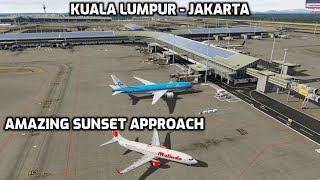 (P3DV5.3) Simulation Flight WMKK-WIII Boeing 777-200ER GE