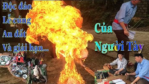 Worshiping ceremony to relieve drought of Tay people in Vietnam