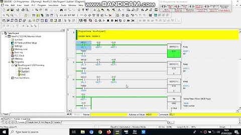 Simulasi Rangkaian Bel Kuis Pada PLC