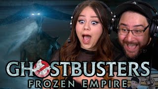 Ghostbusters FROZEN EMPIRE Official Trailer Reaction | Ghostbusters Afterlife 2