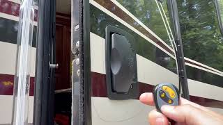 This is an RVLock Atlas Keyless Handle designed for Class A and C motorhomes