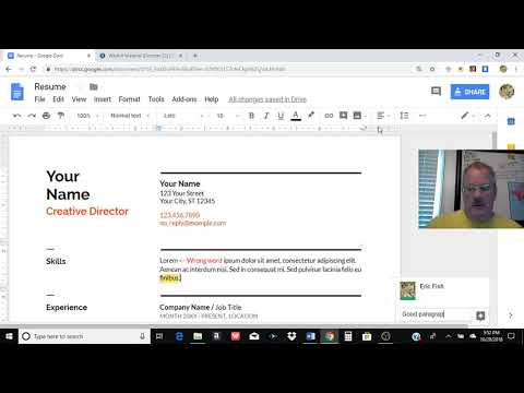 HELP YouTube Video #14: Peer Reviewing in Google Docs - YouTube