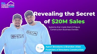 How to make $20 Million in a year in Construction Business | RCO Podcast with Justin Ledford