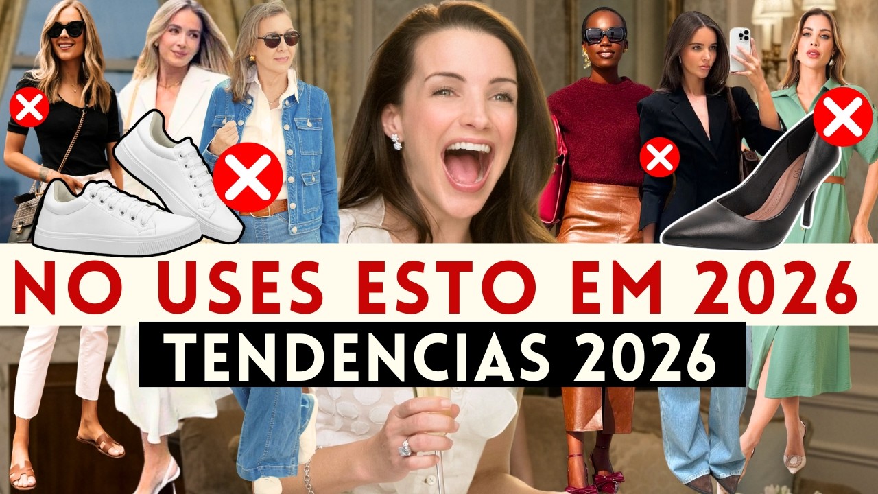 🔴Prendas que ya NO estarán de MODA en 2026 ! ( Pasada de Moda en    2026 )