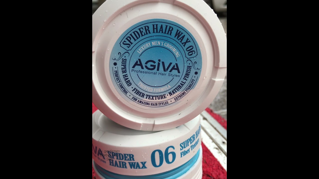 Agiva hair wax spider 🕷🤩 يمنح الشعر - كوسمتيك محمد مختاري