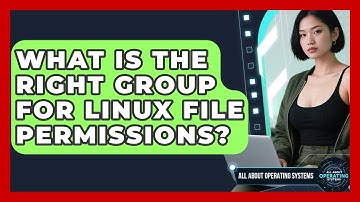 What Is The Right Group For Linux File Permissions? - All About Operating Systems