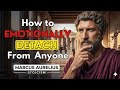 10 Stoic Rules to Emotionally Detach from Anyone | Marcus Aurelius Wisdom