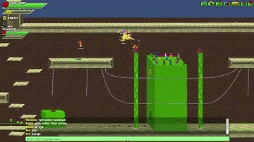 Killing Goo Cube Boss [Cooldown System] || Helmet Heroes Reborn