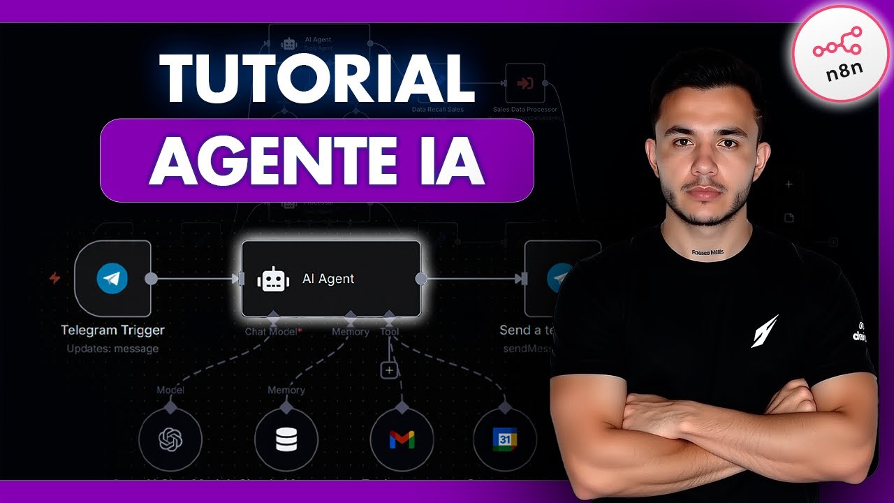 Tutorial n8n para Principiantes 2025: Crea tu primer Agente de IA - YouTube