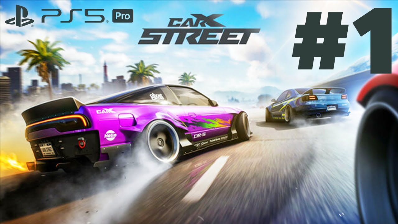 CarX Street PS5 Pro Gameplay Walkthrough Part 1 - INTRO