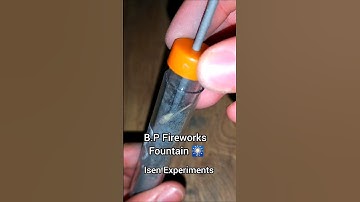 DIY Fireworks B.P Fountain #experiment #firecrackers #fireworks #crackers #lifehack