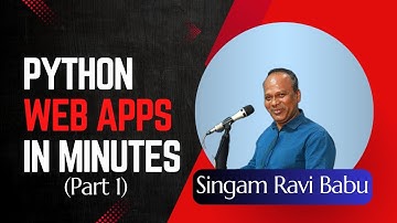 Building Web Apps with Python: A Beginner