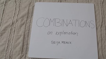Combinations - Teaching Demonstration