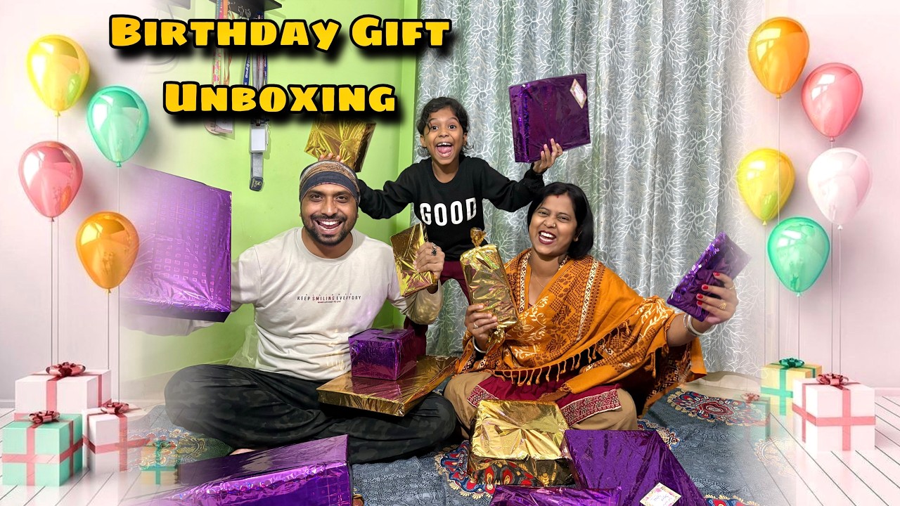 Birthday Ki Gift unboxing#vlog #youtube