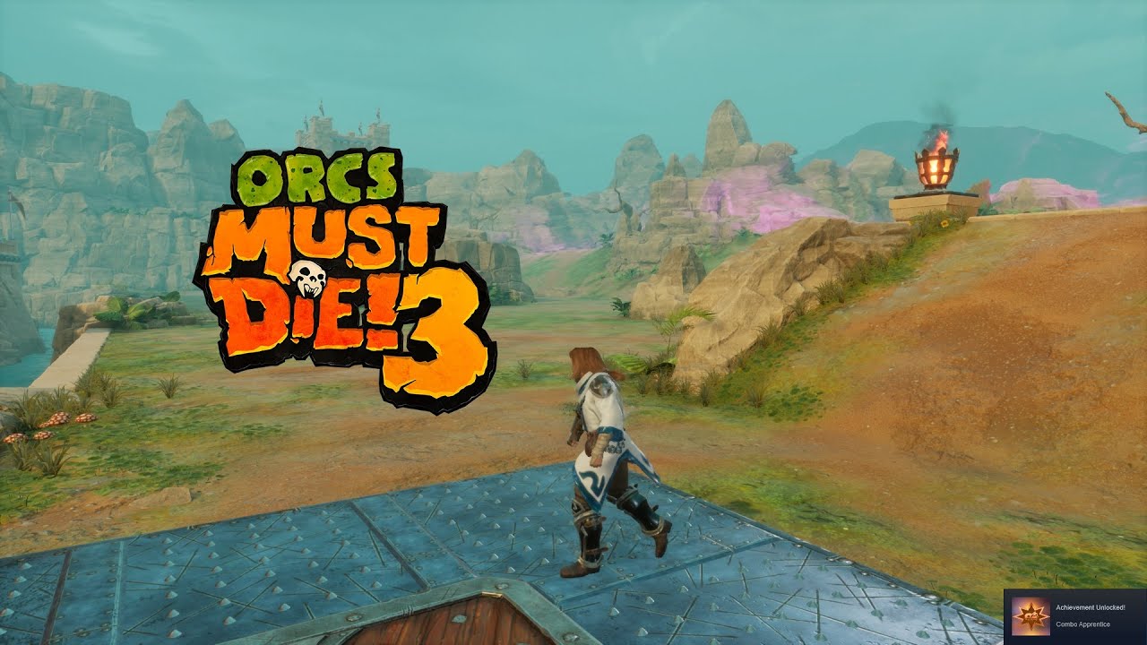 Orcs Must Die 3 - War Scenario - Front Lawn - War Mage 5 Skulls - YouTube