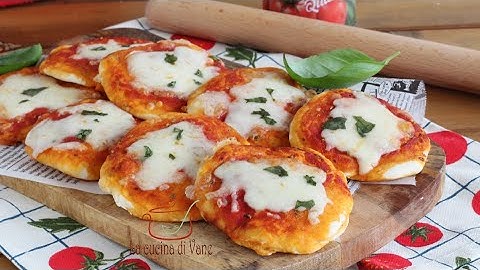 PIZZETTE ROSSE VELOCISSIME  senza lievito di birra, morbiissime!