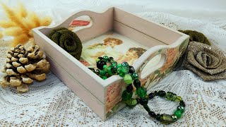 😯►►1 PRECIOSA caja decorada con DECOUPAGE - MUY FÁCIL (conideade.com)