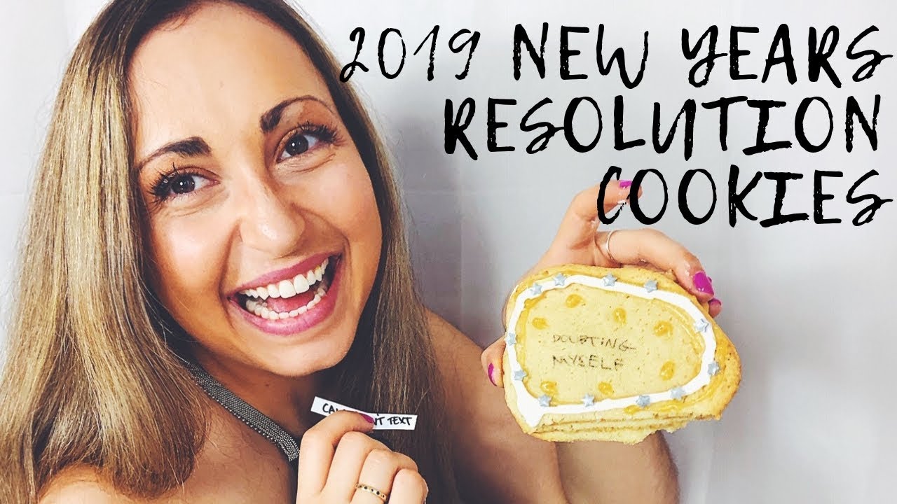 2020 NEW YEARS COOKIES & Food Ideas | How to Make RESOLUTION COOKIES