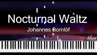 Nocturnal Waltz - Johannes Bornlöf Synthesia Piano Tutorial Resimi