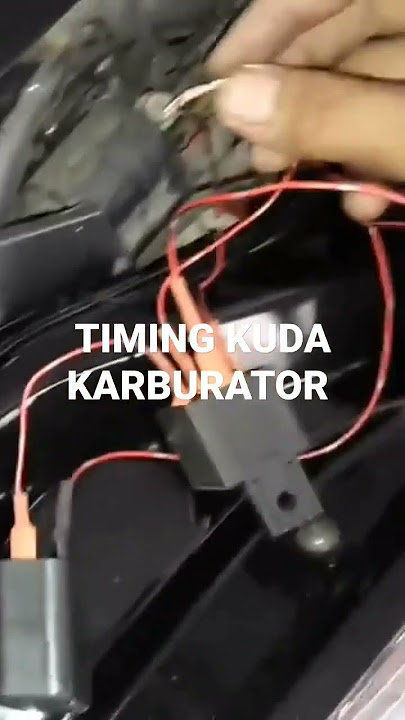 Timing kuda karburator