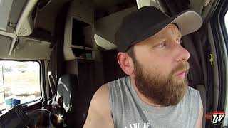 My Trucking Life - Blown Tire!!! - #1408