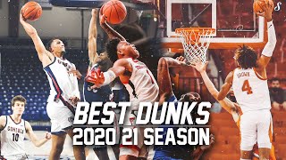 College Basketball's BEST Dunks & Posterizes Of The 2020-21 Season Pt.1