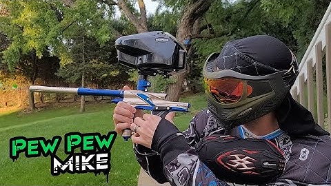 Planet Eclipse SL8R Ego - 24 bps Ramping - Paintball Shooting Video (2008)