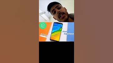 Redmi Note 5 Pro Pixel Experience  Android 12 Update #whyred #android12update #pixel #shorts