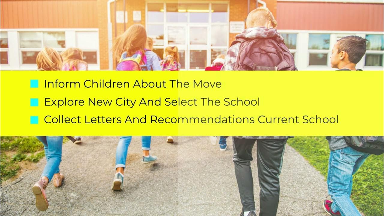 How To Move Schools When Moving House? YouTube