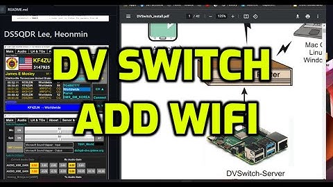 DV SWITCH  server- ADD Wifi