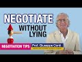 Can you negotiate without lying with prof giuseppe conti