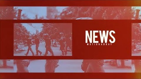 News Intro After Effects Templates